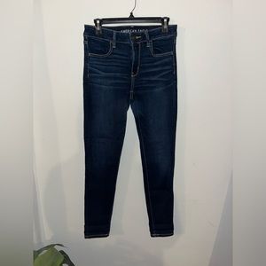 American eagle dark denim next level stretch